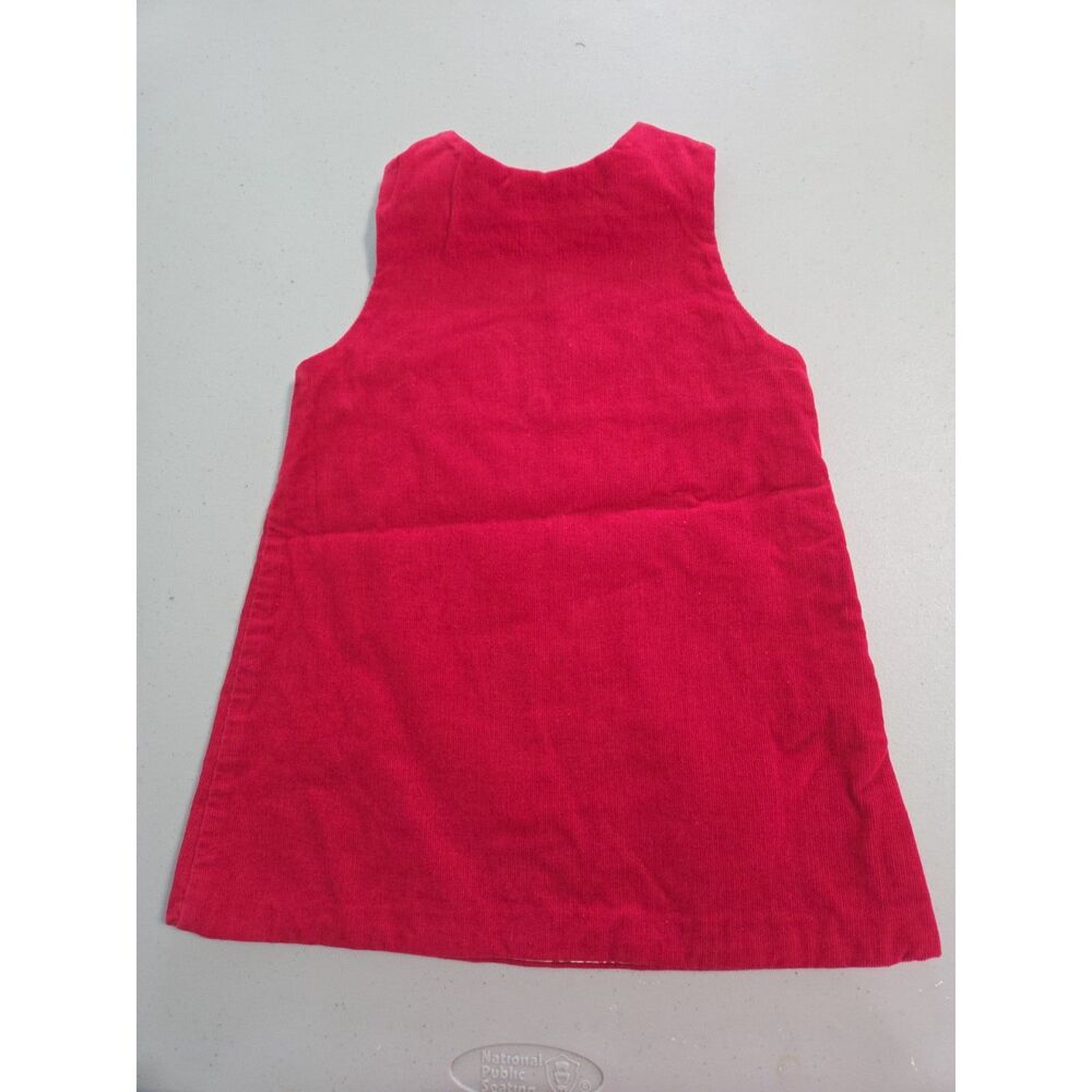bailey boys dress horse dress corduroy red 3t - Picture 2 of 6